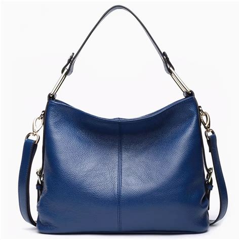 small navy blue shoulder bag